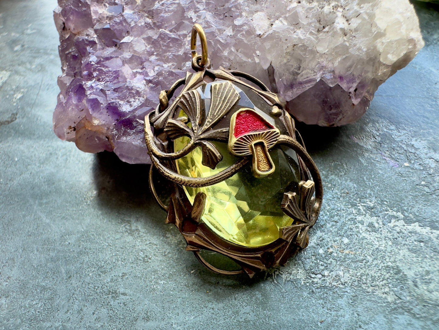 Meadow Mooncap Pendant Kit - Vintaj Idaho Design - 8/6/2025 - Vintaj Live Shop ID