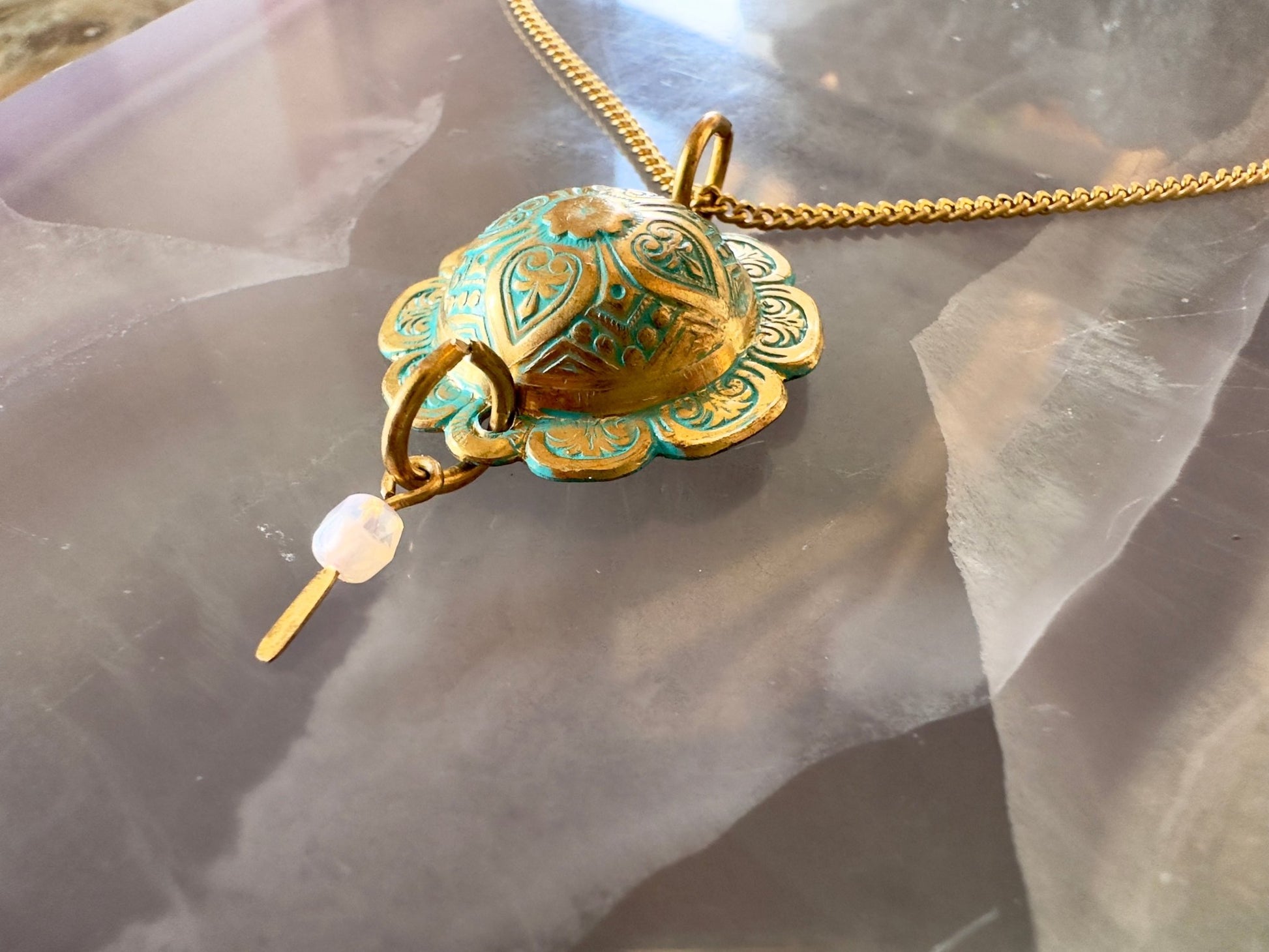 Meadowlark Emblem - Charm Necklace Kit - Idaho Vintaj Design - 6/11/2025 - Vintaj Live Shop ID