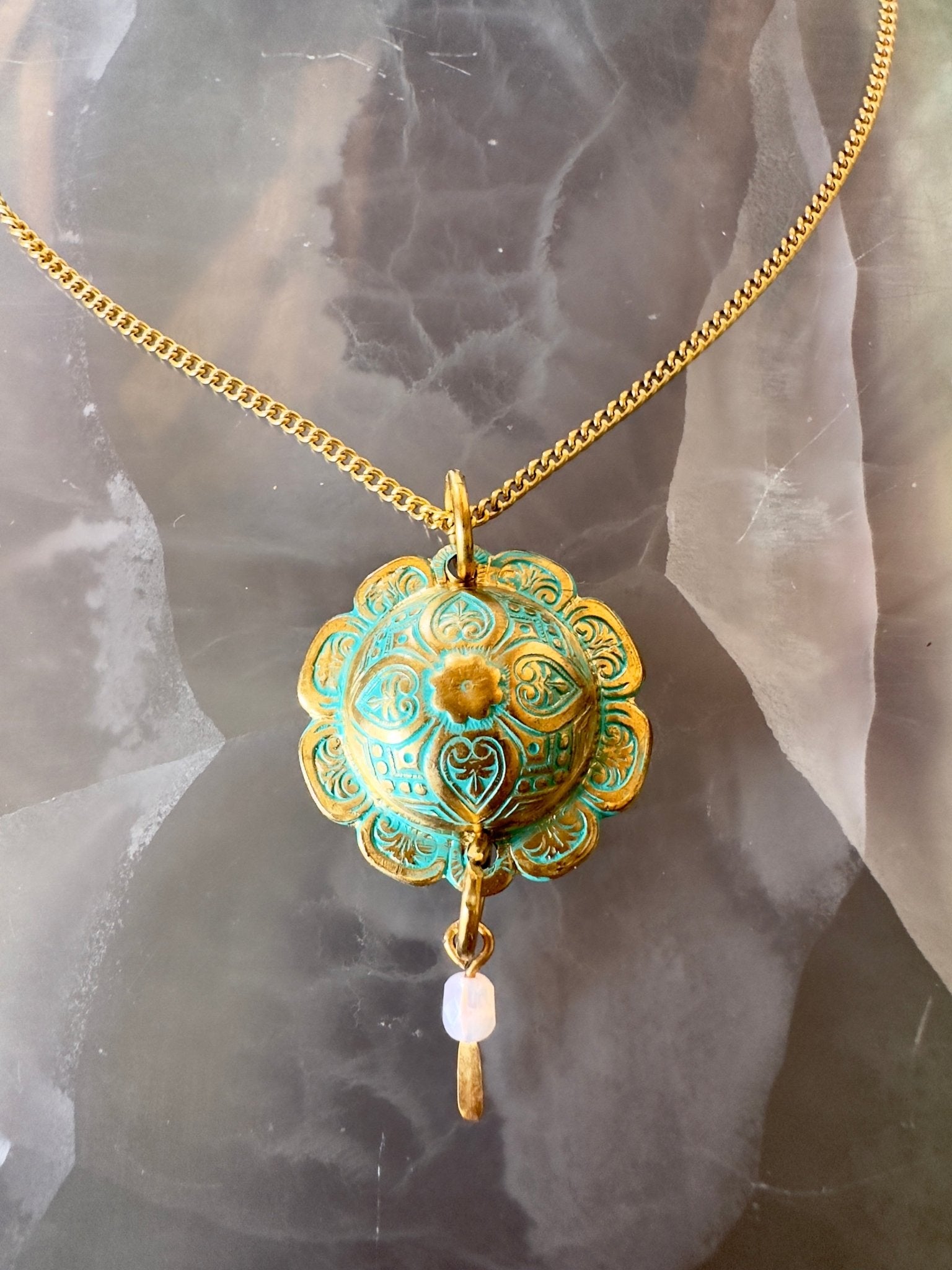 Meadowlark Emblem - Charm Necklace Kit - Idaho Vintaj Design - 6/11/2025 - Vintaj Live Shop ID