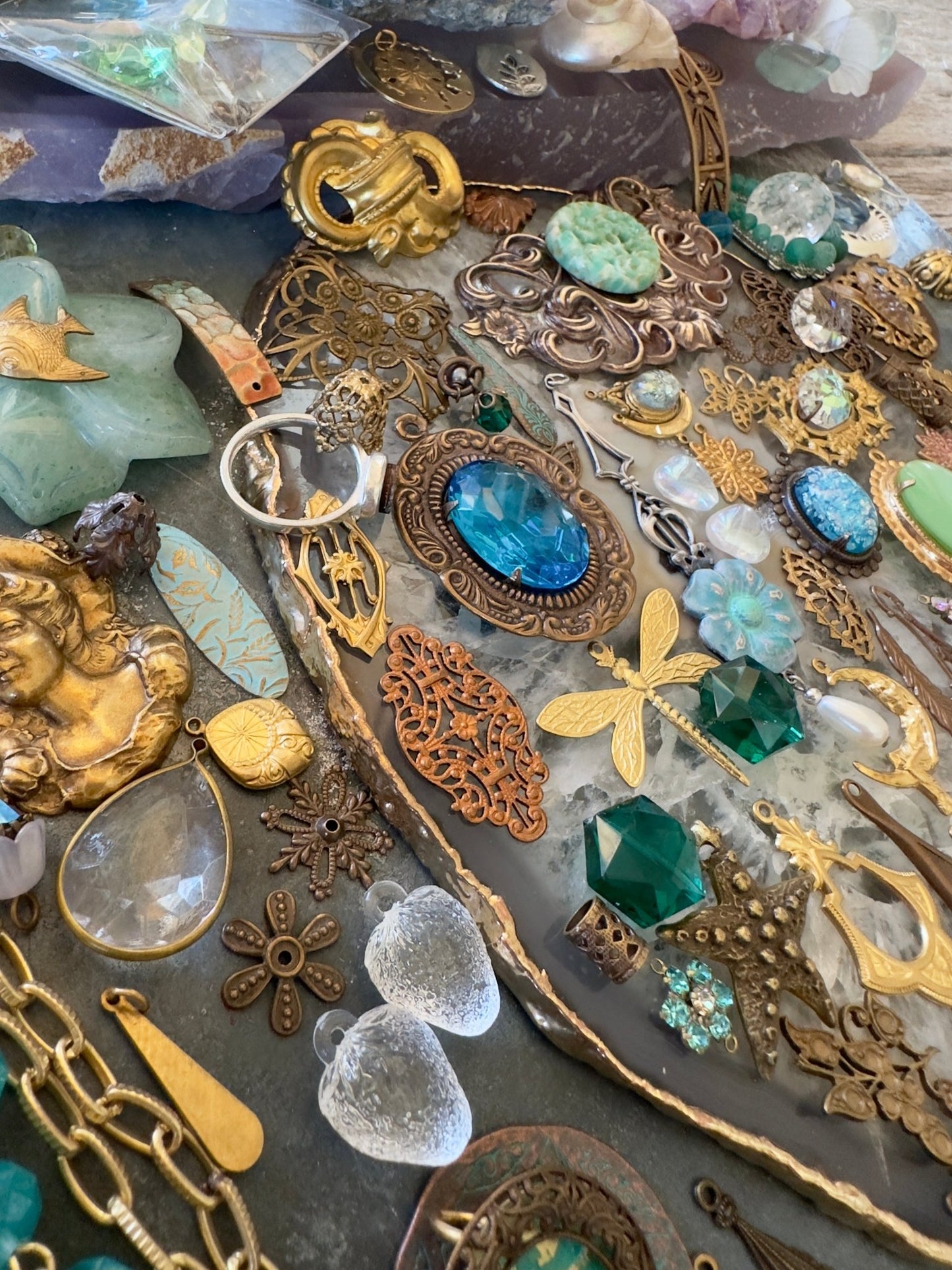 MEGA OAK Wednesday Drop! - One Of A Kind Curated Lot - Vintaj Idaho Design - 7/23/2025 - Vintaj Live Shop ID