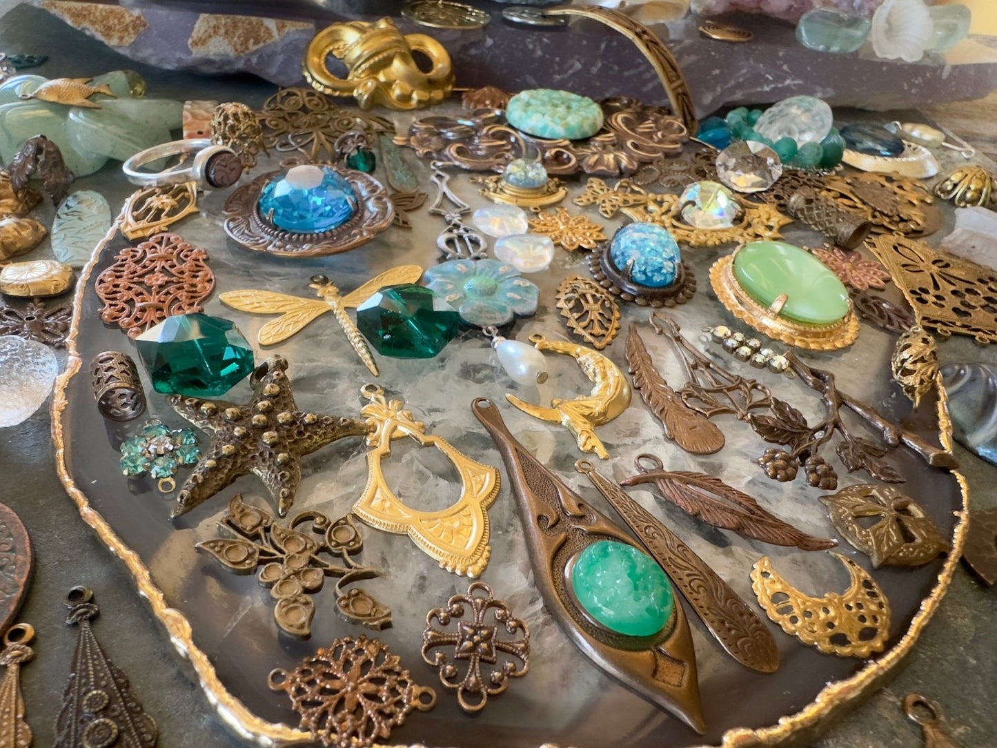 MEGA OAK Wednesday Drop! - One Of A Kind Curated Lot - Vintaj Idaho Design - 7/23/2025 - Vintaj Live Shop ID