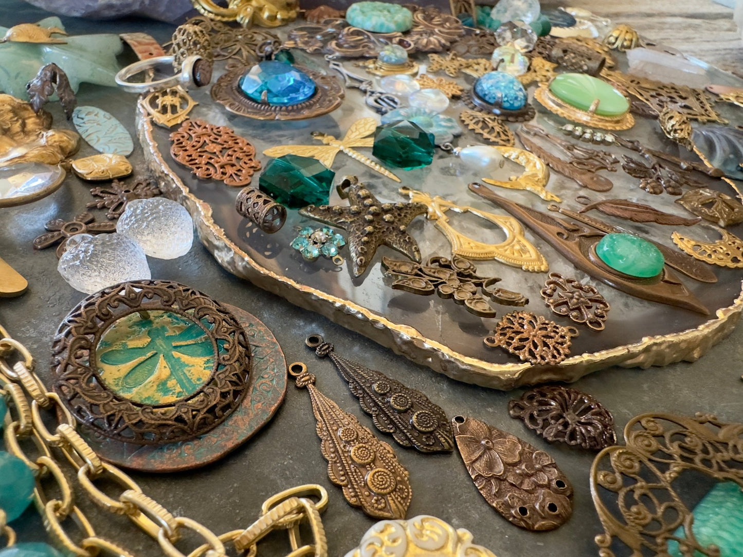MEGA OAK Wednesday Drop! - One Of A Kind Curated Lot - Vintaj Idaho Design - 7/23/2025 - Vintaj Live Shop ID