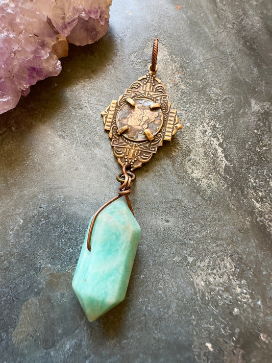 Mercury’s Depth Pendant Kit - Vintaj Idaho Design - 8/20/2025 - Vintaj Live Shop ID