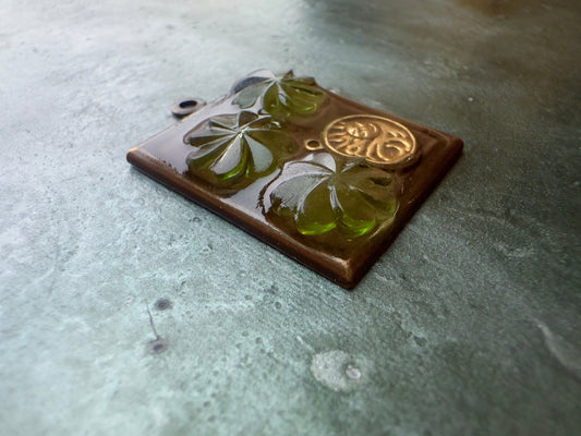 Moe Glow 10 - Handmade by Moe - Collage Pendant - Vintaj Idaho - 01/20/2026 - Vintaj Live Shop ID