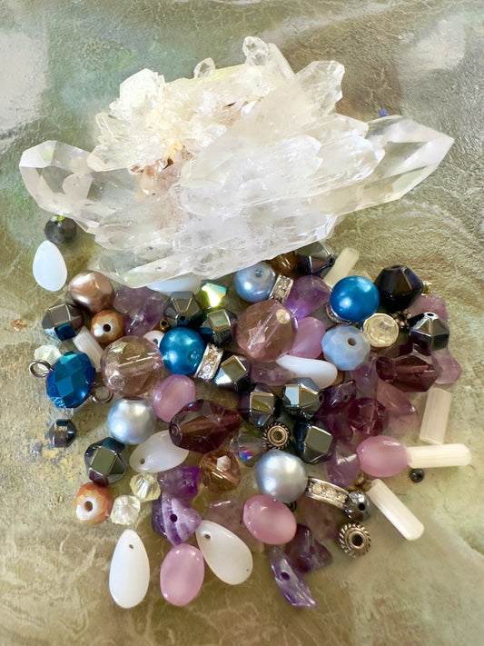 Moon Glow - 1 oz Vintage Bead Mix - Idaho Vintaj Design - 6/18/2025 - Vintaj Live Shop ID