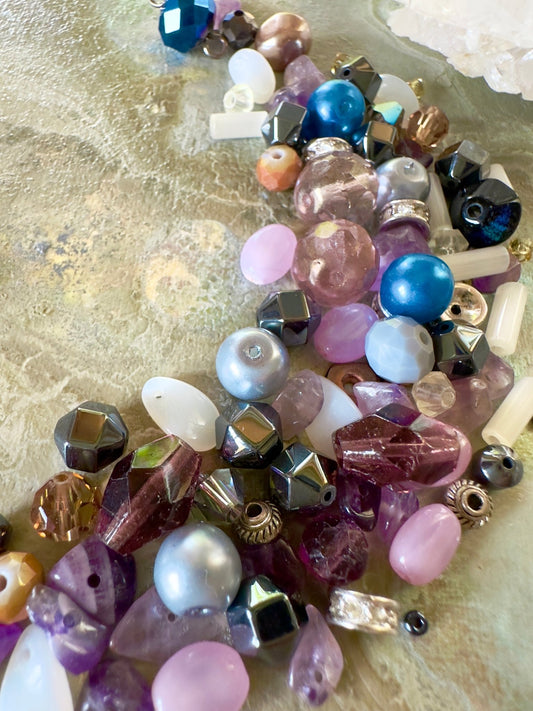 Moon Glow - 1 oz Vintage Bead Mix - Idaho Vintaj Design - 6/18/2025 - Vintaj Live Shop ID