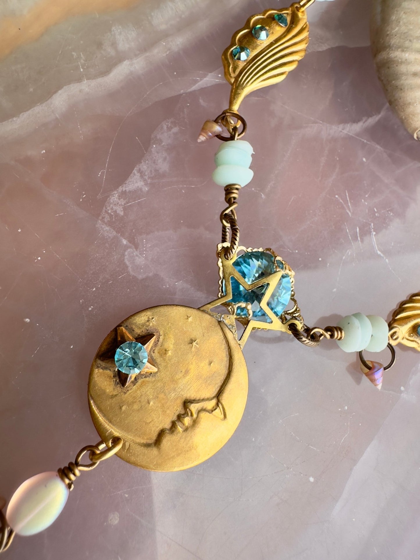 Moon Kissed JAF - Necklace Kit - Vintaj Idaho Design - 7/23/2025 - Vintaj Live Shop ID