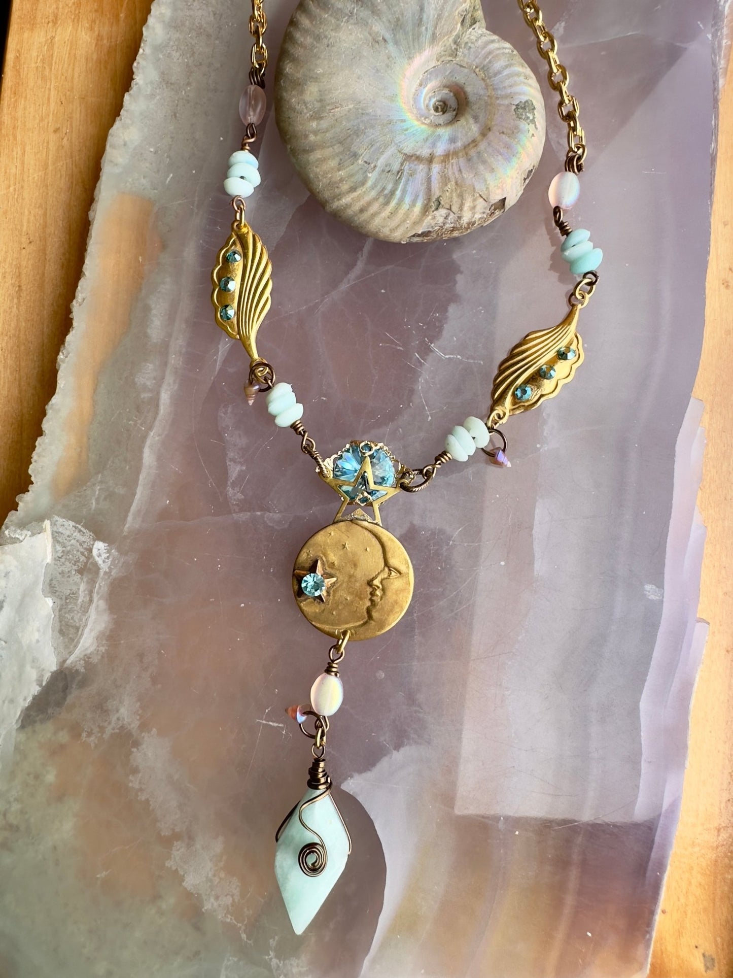 Moon Kissed JAF - Necklace Kit - Vintaj Idaho Design - 7/23/2025 - Vintaj Live Shop ID