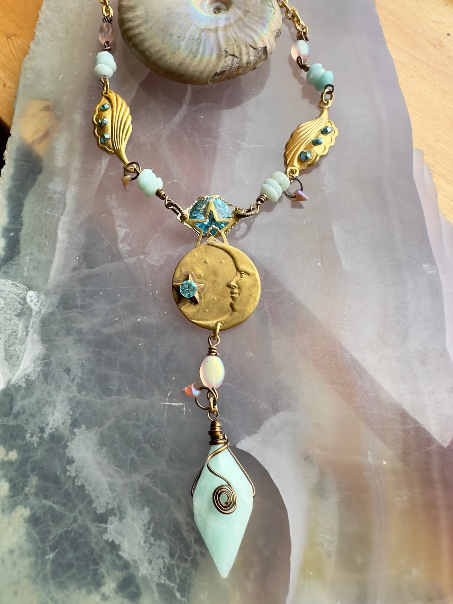 Moon Kissed JAF - Necklace Kit - Vintaj Idaho Design - 7/23/2025 - Vintaj Live Shop ID