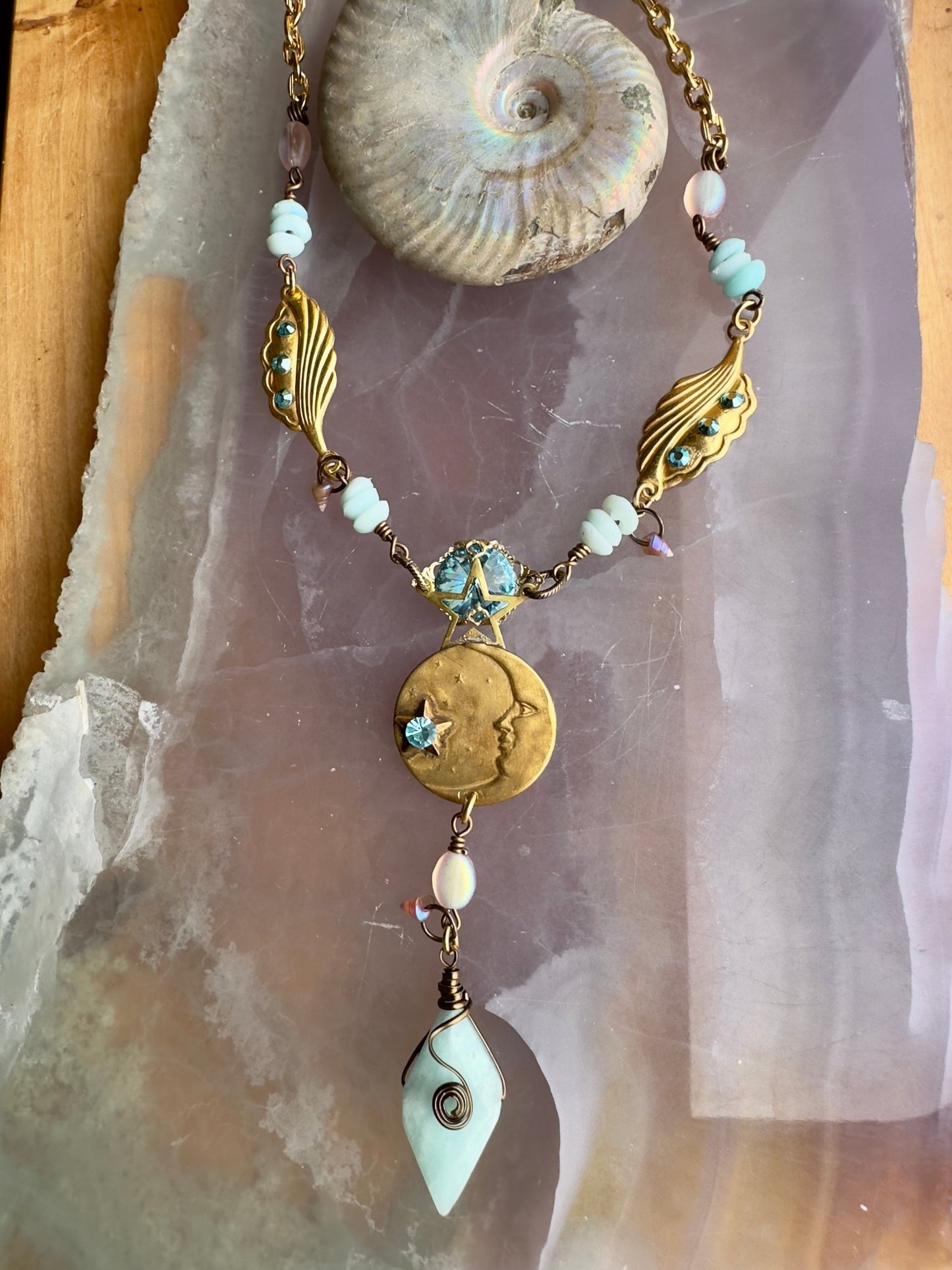 Moon Kissed JAF - Necklace Kit - Vintaj Idaho Design - 7/23/2025 - Vintaj Live Shop ID