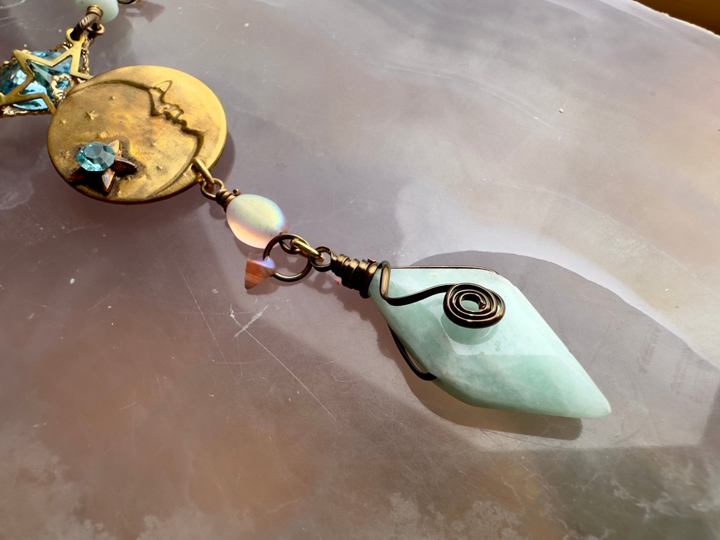 Moon Kissed JAF - Necklace Kit - Vintaj Idaho Design - 7/23/2025 - Vintaj Live Shop ID