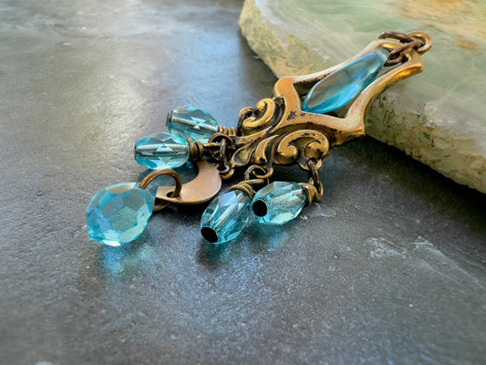 Moon Mist - Vintage Pendant Kit - Vintaj Idaho Design - 10/29/2025 - Vintaj Live Shop ID