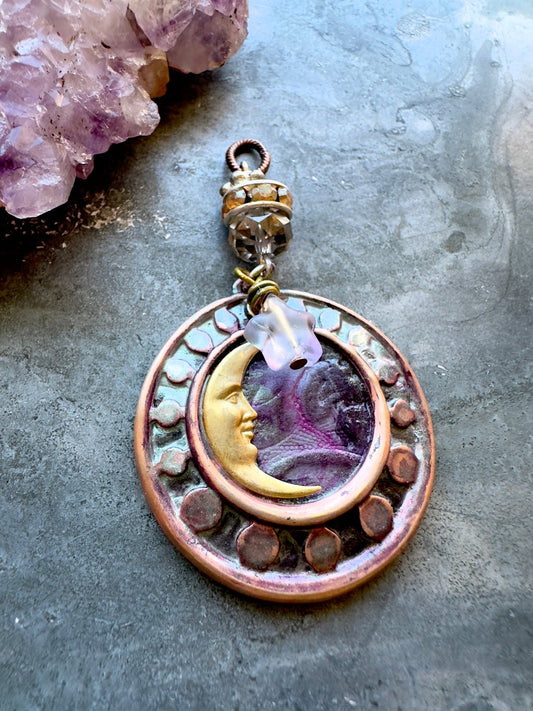 Moonlight Wonder Pendant Kit - Vintaj Idaho Design - 8/13/2025 - Vintaj Live Shop ID