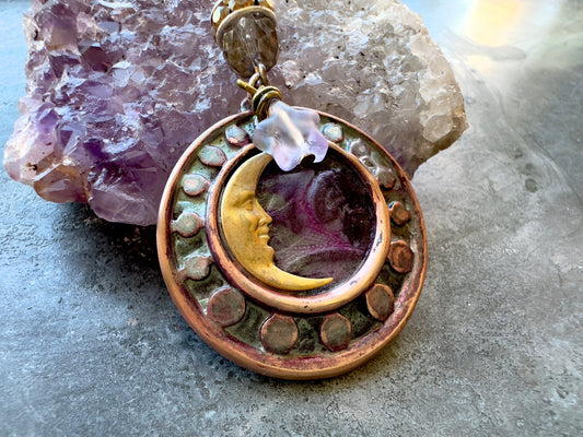 Moonlight Wonder Pendant Kit - Vintaj Idaho Design - 8/13/2025 - Vintaj Live Shop ID