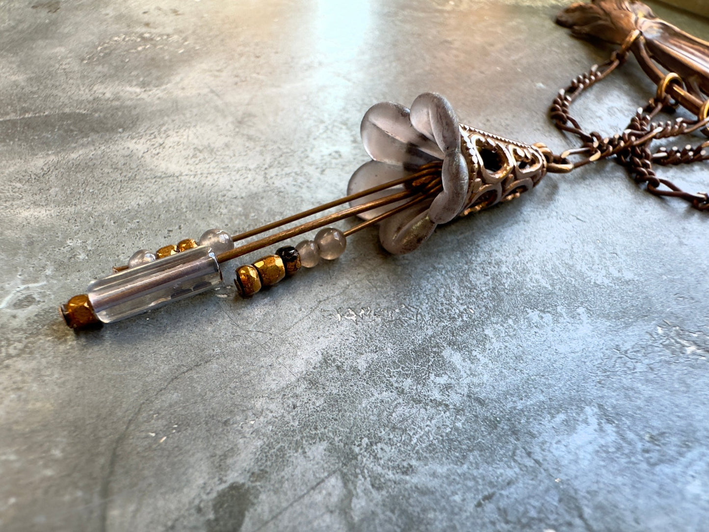 Nouveau Silhouette - Vintage Pendant Kit - Vintaj Idaho Design - 10/8/2025 - Vintaj Live Shop ID
