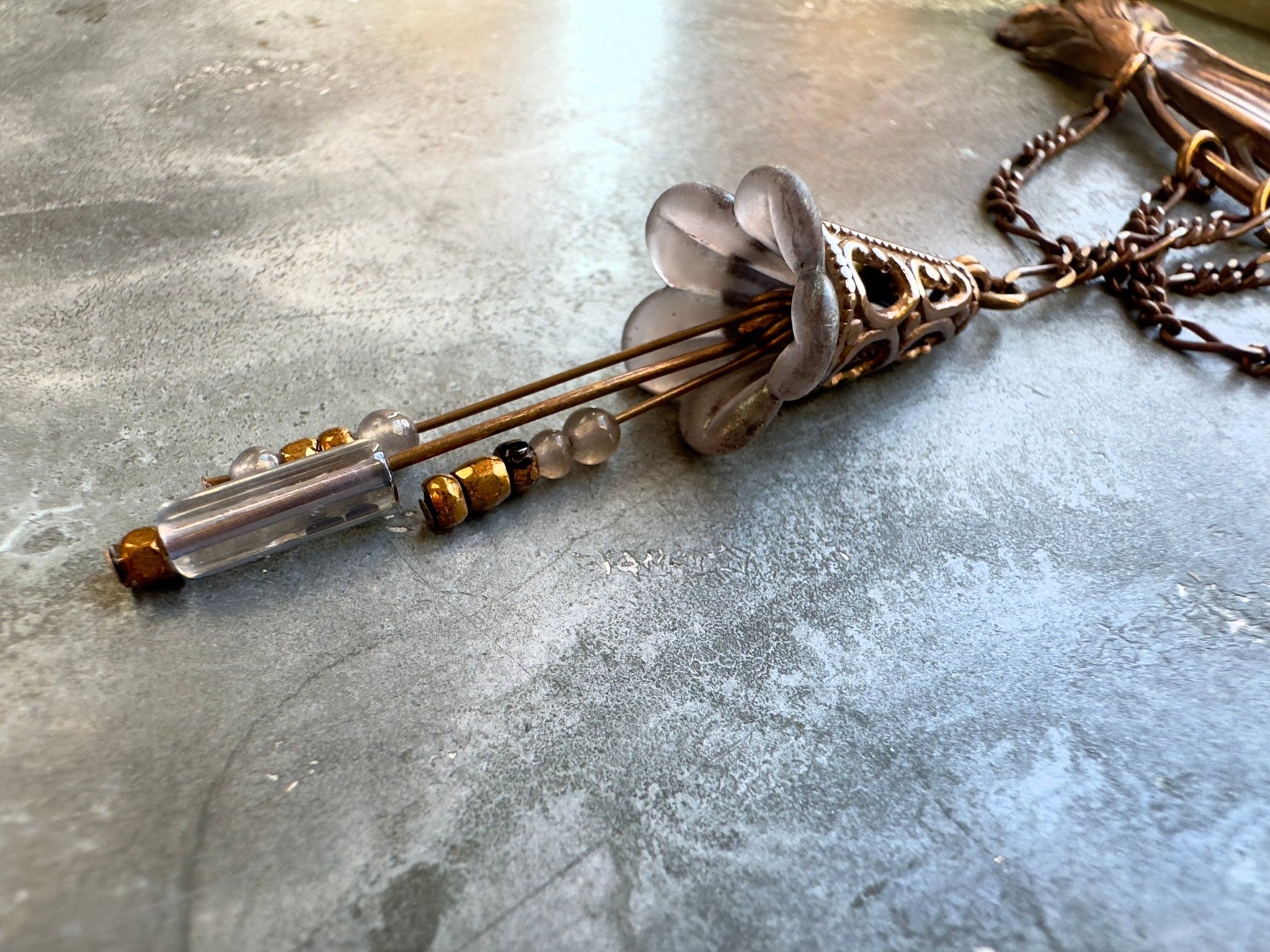 Nouveau Silhouette - Vintage Pendant Kit - Vintaj Idaho Design - 10/8/2025 - Vintaj Live Shop ID