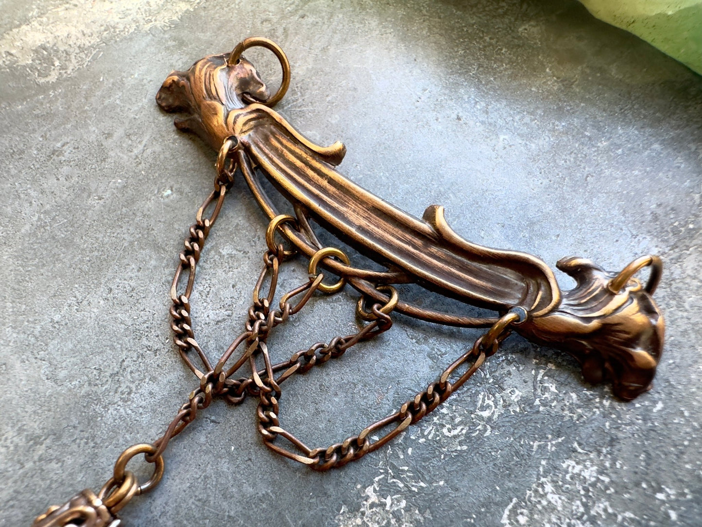 Nouveau Silhouette - Vintage Pendant Kit - Vintaj Idaho Design - 10/8/2025 - Vintaj Live Shop ID