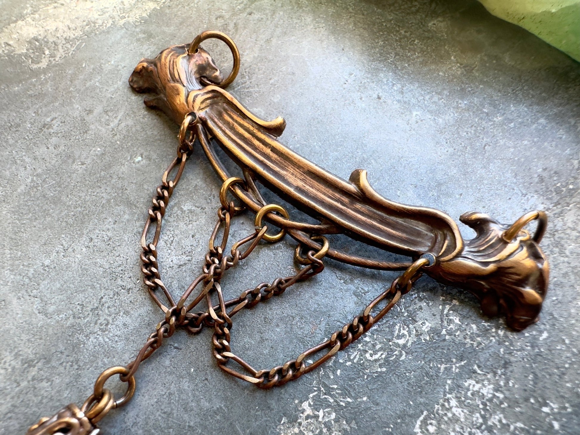 Nouveau Silhouette - Vintage Pendant Kit - Vintaj Idaho Design - 10/8/2025 - Vintaj Live Shop ID