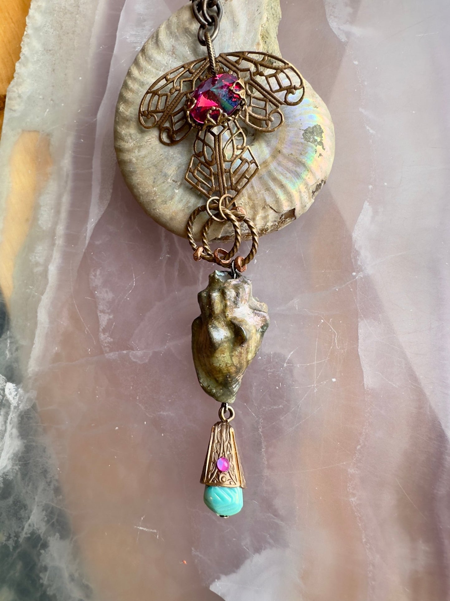 Obsidian Siren - Necklace Kit - Vintaj Idaho Design - 7/23/2025 - Vintaj Live Shop ID