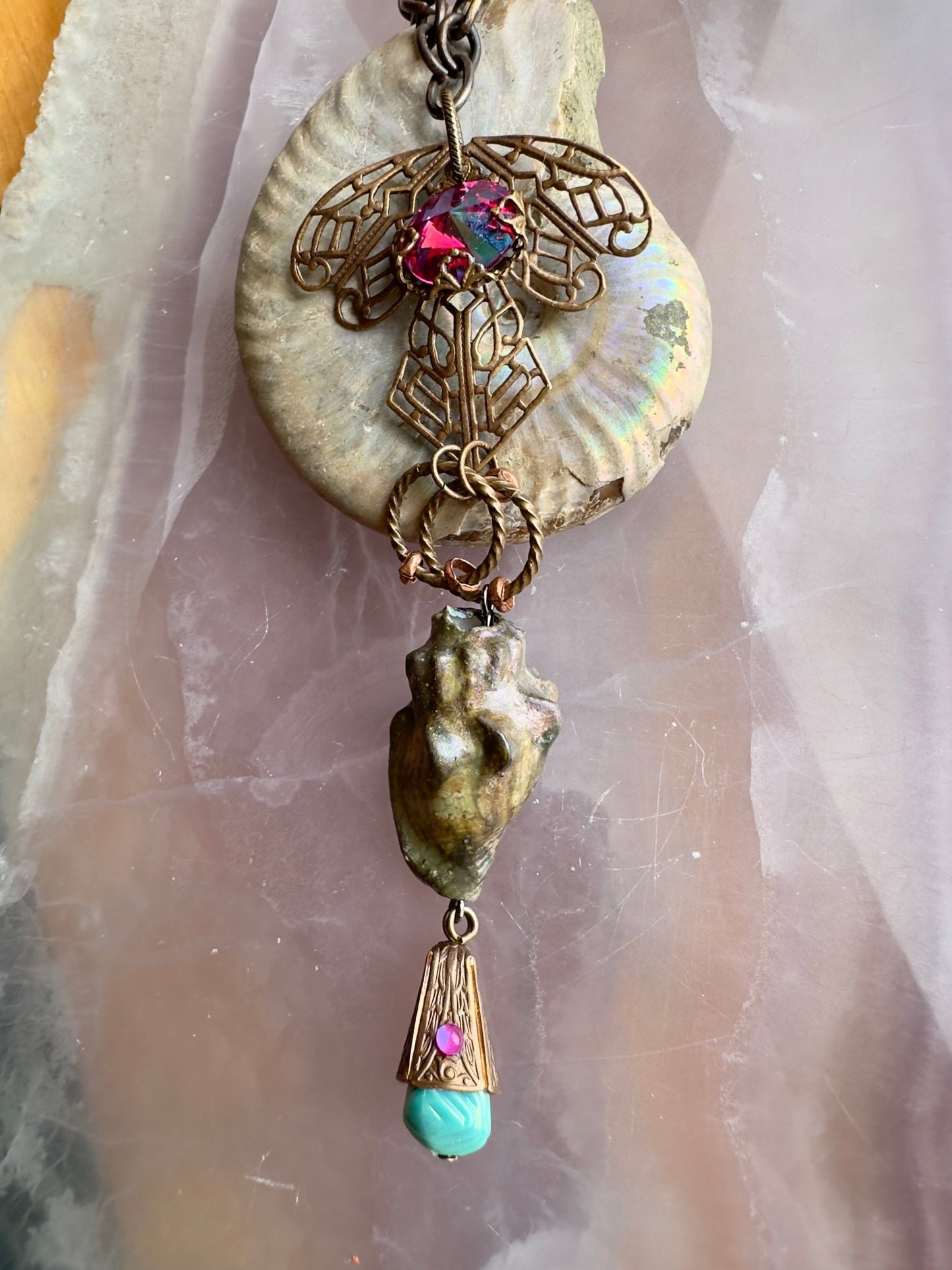 Obsidian Siren - Necklace Kit - Vintaj Idaho Design - 7/23/2025 - Vintaj Live Shop ID