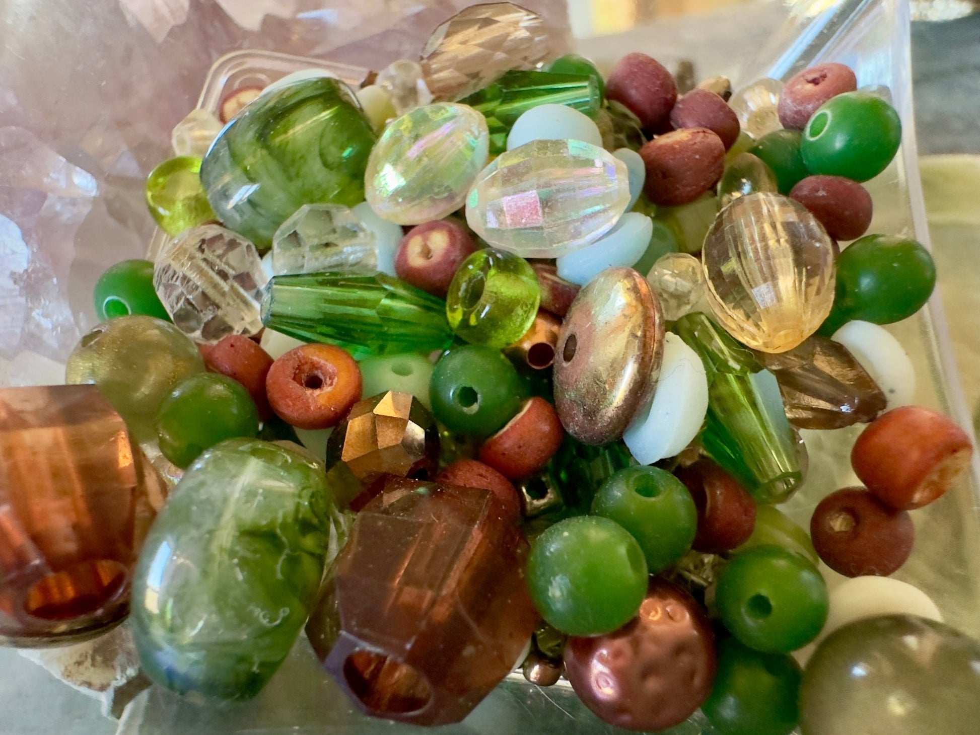 Olivine Allure Vintage Bead Mix - Idaho Vintaj Design - 8/13/2025 - Vintaj Live Shop ID
