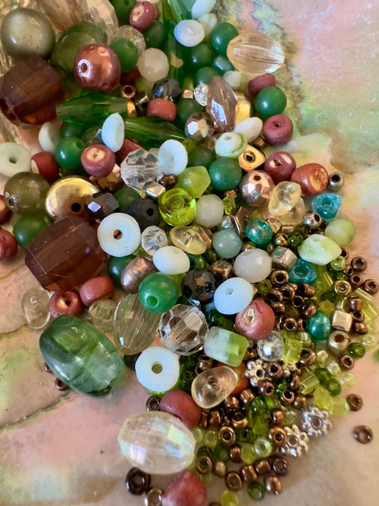Olivine Allure Vintage Bead Mix - Idaho Vintaj Design - 8/13/2025 - Vintaj Live Shop ID
