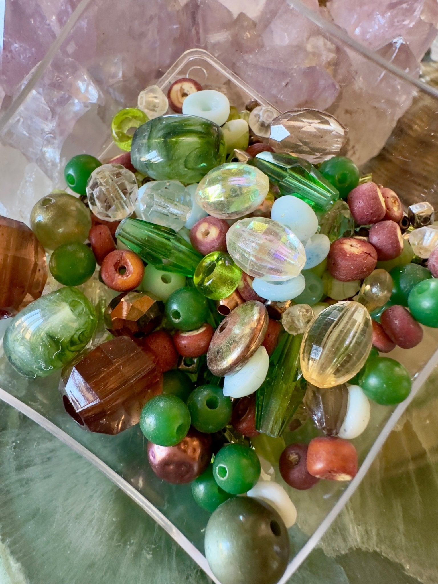 Olivine Allure Vintage Bead Mix - Idaho Vintaj Design - 8/13/2025 - Vintaj Live Shop ID