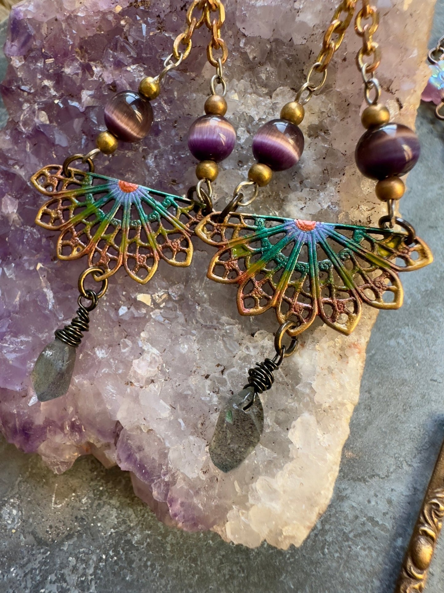 Pixie Passage - Necklace & Earring Kit - Vintaj Idaho Design - 9/24/2025 - Vintaj Live Shop ID