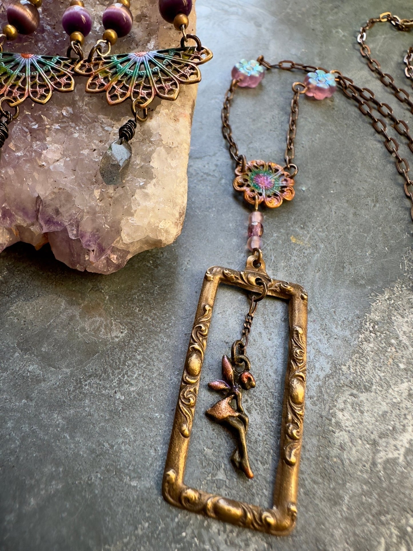 Pixie Passage - Necklace & Earring Kit - Vintaj Idaho Design - 9/24/2025 - Vintaj Live Shop ID