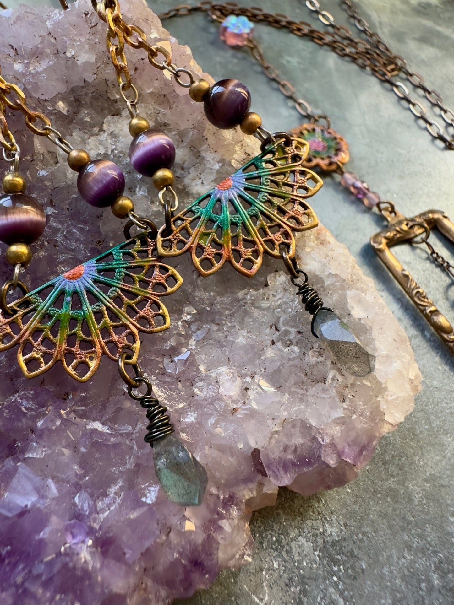 Pixie Passage - Necklace & Earring Kit - Vintaj Idaho Design - 9/24/2025 - Vintaj Live Shop ID