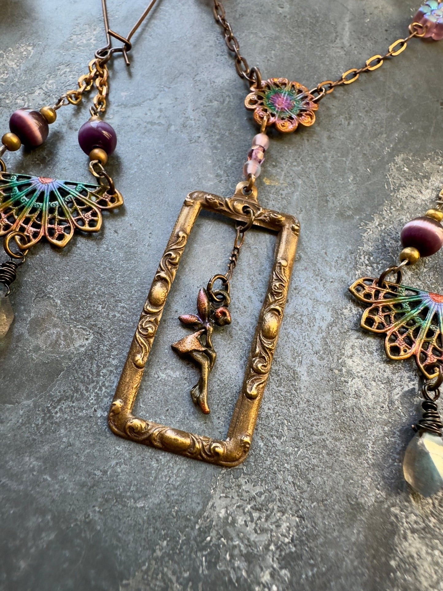 Pixie Passage - Necklace & Earring Kit - Vintaj Idaho Design - 9/24/2025 - Vintaj Live Shop ID