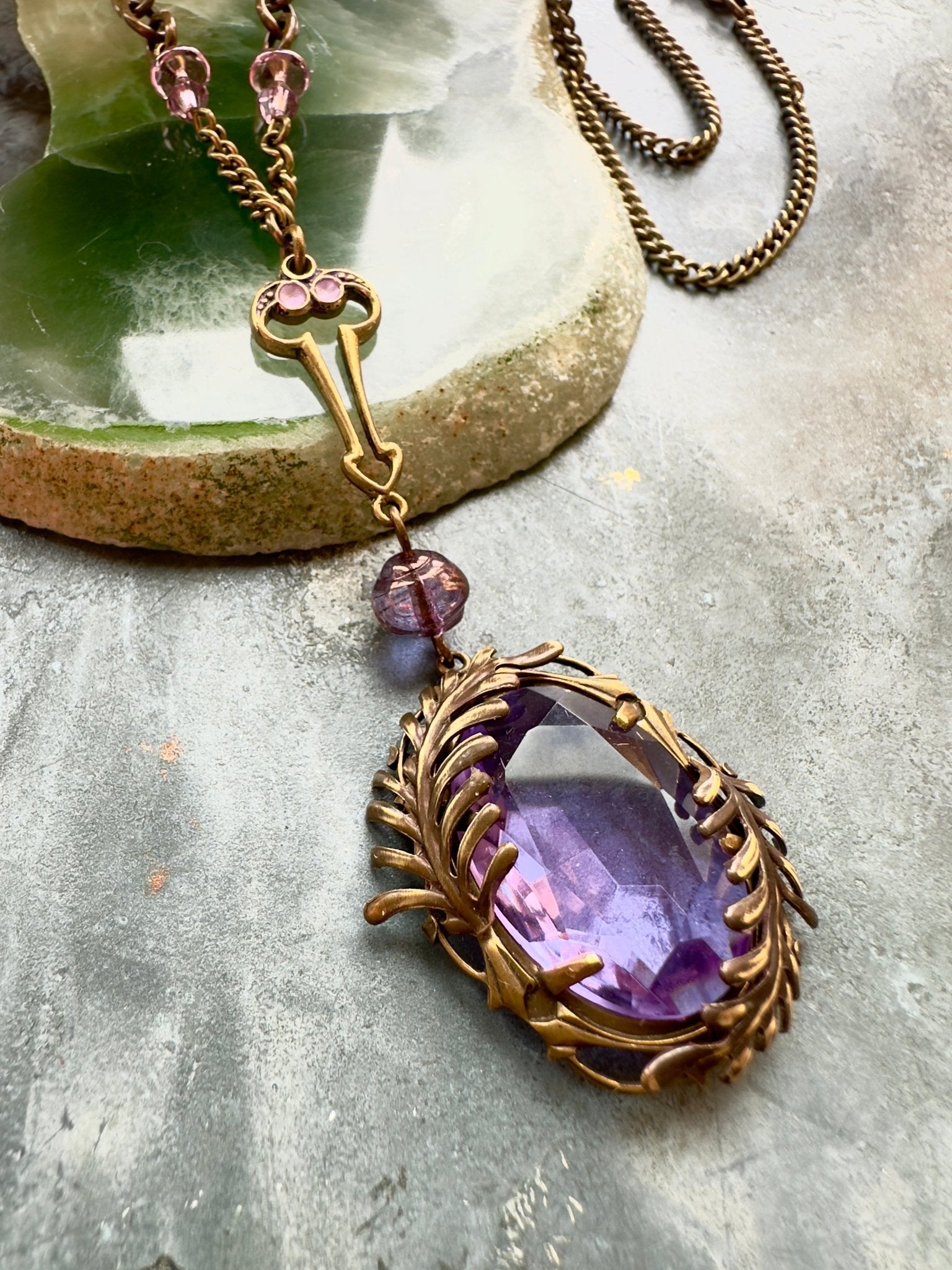 Princess Passage - Vintage Focal Necklace Kit - Vintaj Idaho Design - 10/1/2025 - Vintaj Live Shop ID