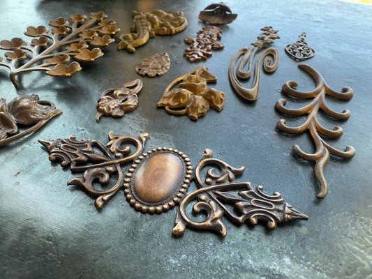 RARE Vintage Filigree 11 Pc OAK Vault Collection - Vintaj Idaho - 02/26/2026 - Vintaj Live Shop ID