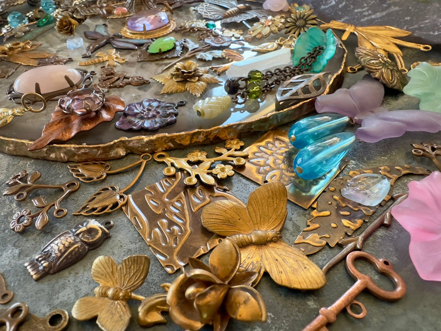 Reserved for Jo Ann Custom OAK! - One Of A Kind Curated Lot - Vintaj Idaho Design - 7/18/2025 - Vintaj Live Shop ID