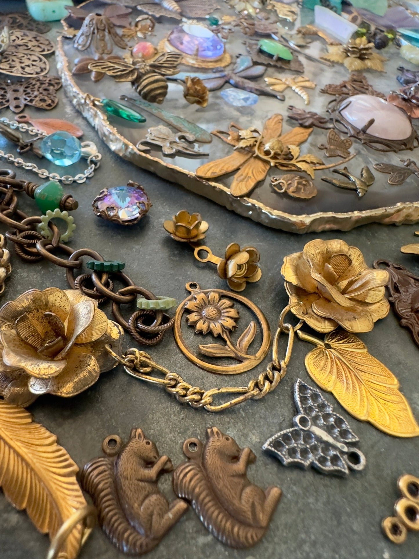 Reserved for Jo Ann Custom OAK! - One Of A Kind Curated Lot - Vintaj Idaho Design - 7/18/2025 - Vintaj Live Shop ID