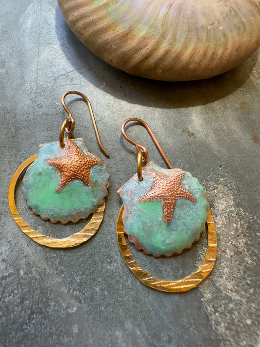 Rising Reef - Earrings Kit - Vintaj Idaho Design - 8/20/2025 - Vintaj Live Shop ID