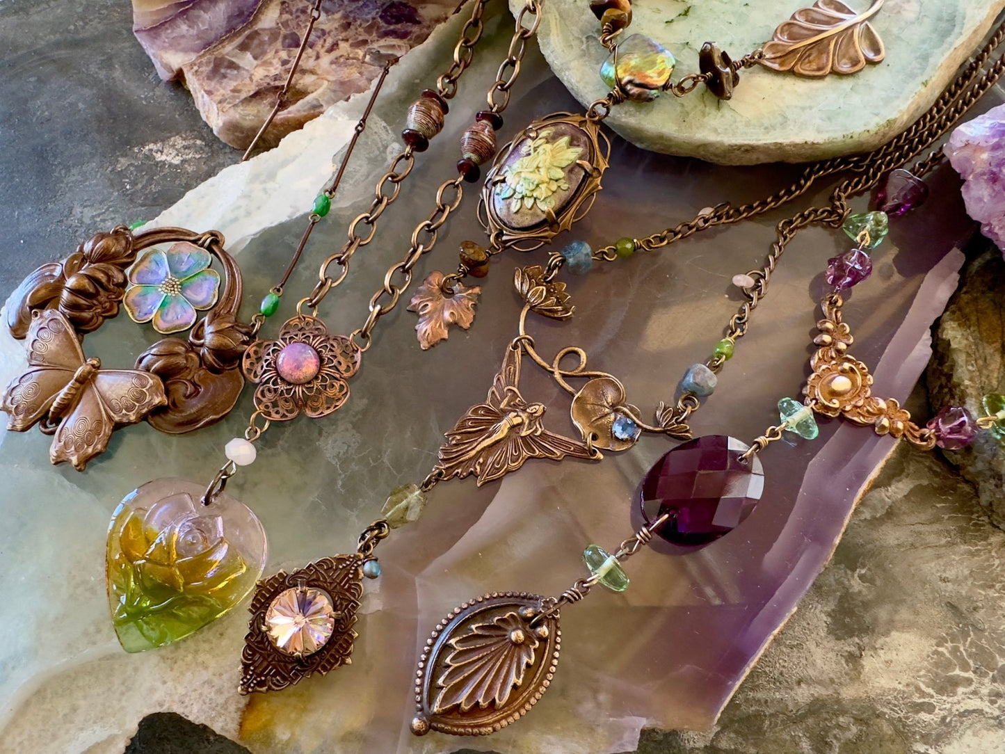 River Nymph - FAB 5 Vintage Necklace Kits - Vintaj Idaho Design - 7/16/2025 - Vintaj Live Shop ID
