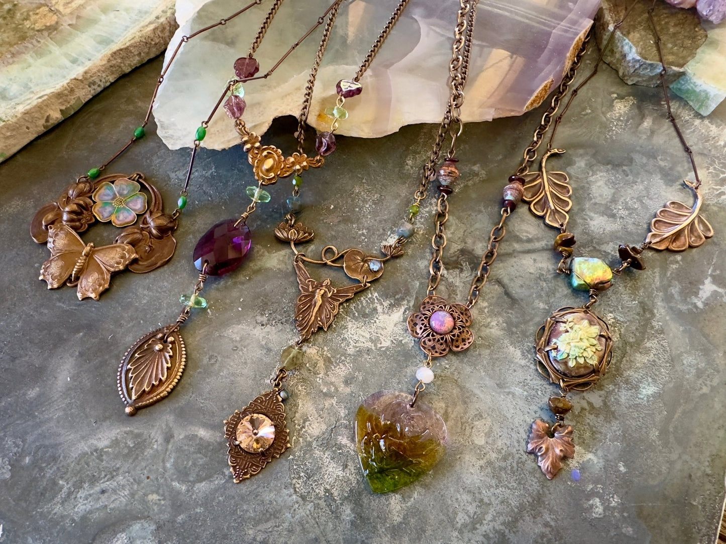 River Nymph - FAB 5 Vintage Necklace Kits - Vintaj Idaho Design - 7/16/2025 - Vintaj Live Shop ID