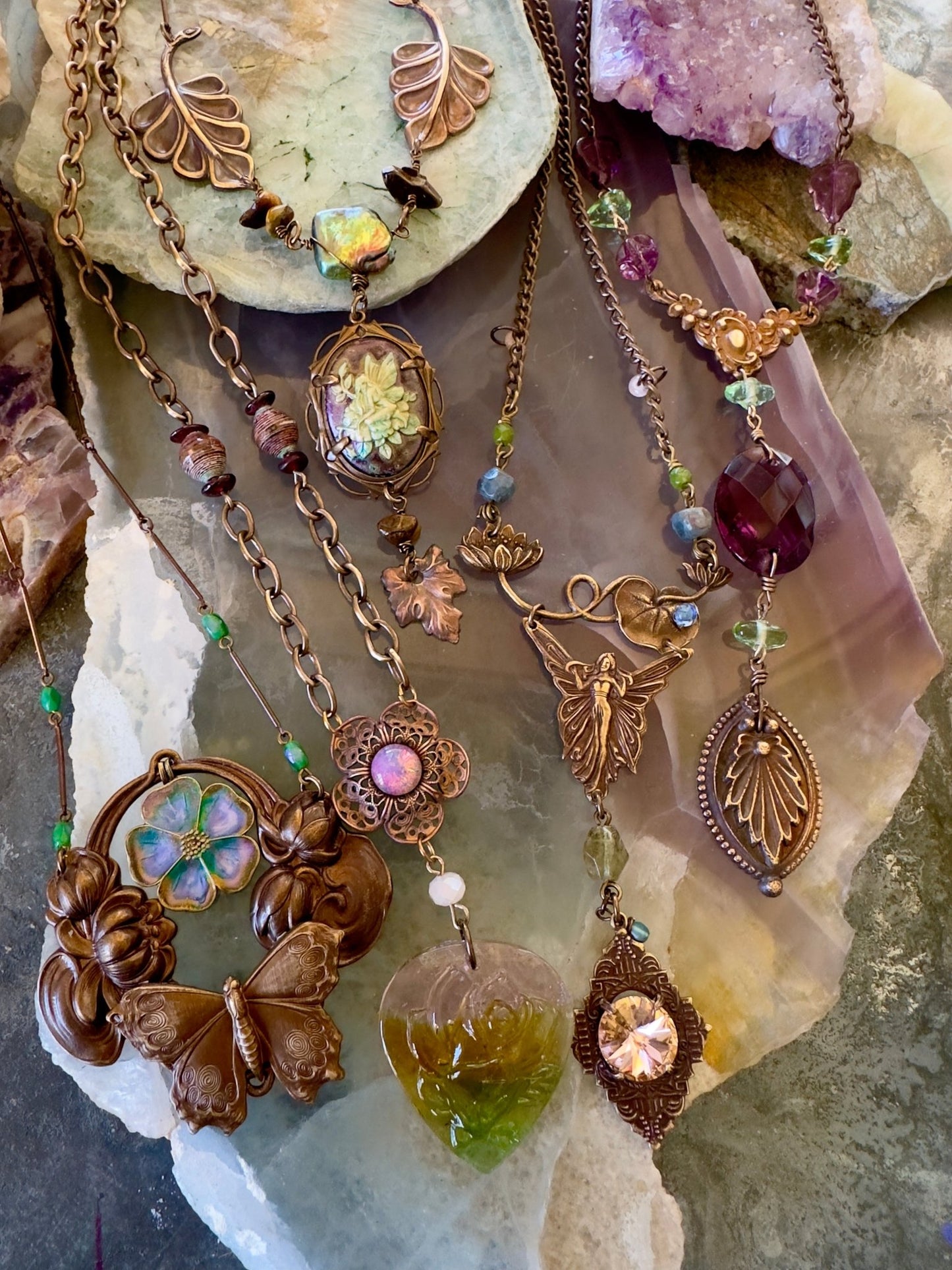 River Nymph - FAB 5 Vintage Necklace Kits - Vintaj Idaho Design - 7/16/2025 - Vintaj Live Shop ID