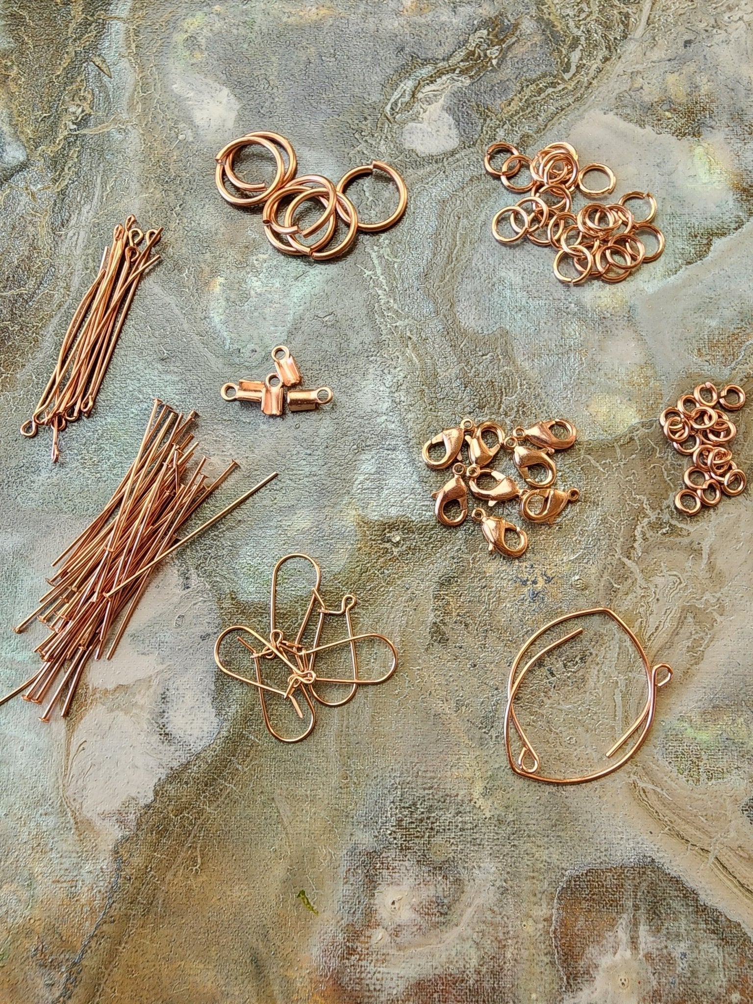 Rose Gold Plated Findings Sample Pack - Vintaj Design - 10/23/24 - Vintaj Live Shop ID