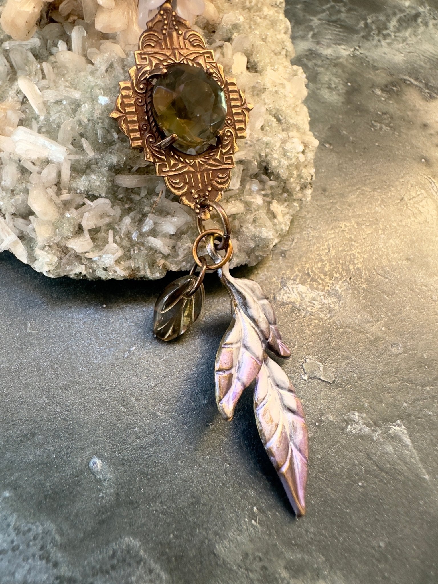 Shadow Petal - Vintage Pendant Kit - Vintaj Idaho Design - 10/22/2025 - Vintaj Live Shop ID