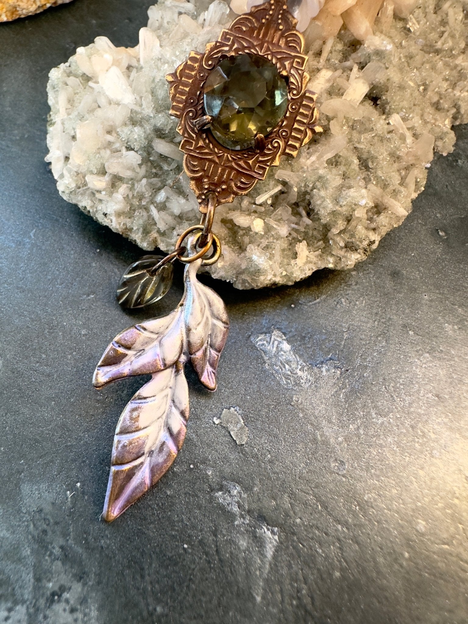 Shadow Petal - Vintage Pendant Kit - Vintaj Idaho Design - 10/22/2025 - Vintaj Live Shop ID