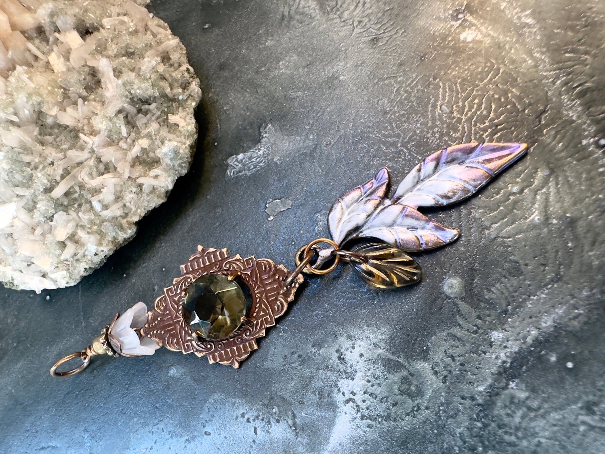Shadow Petal - Vintage Pendant Kit - Vintaj Idaho Design - 10/22/2025 - Vintaj Live Shop ID