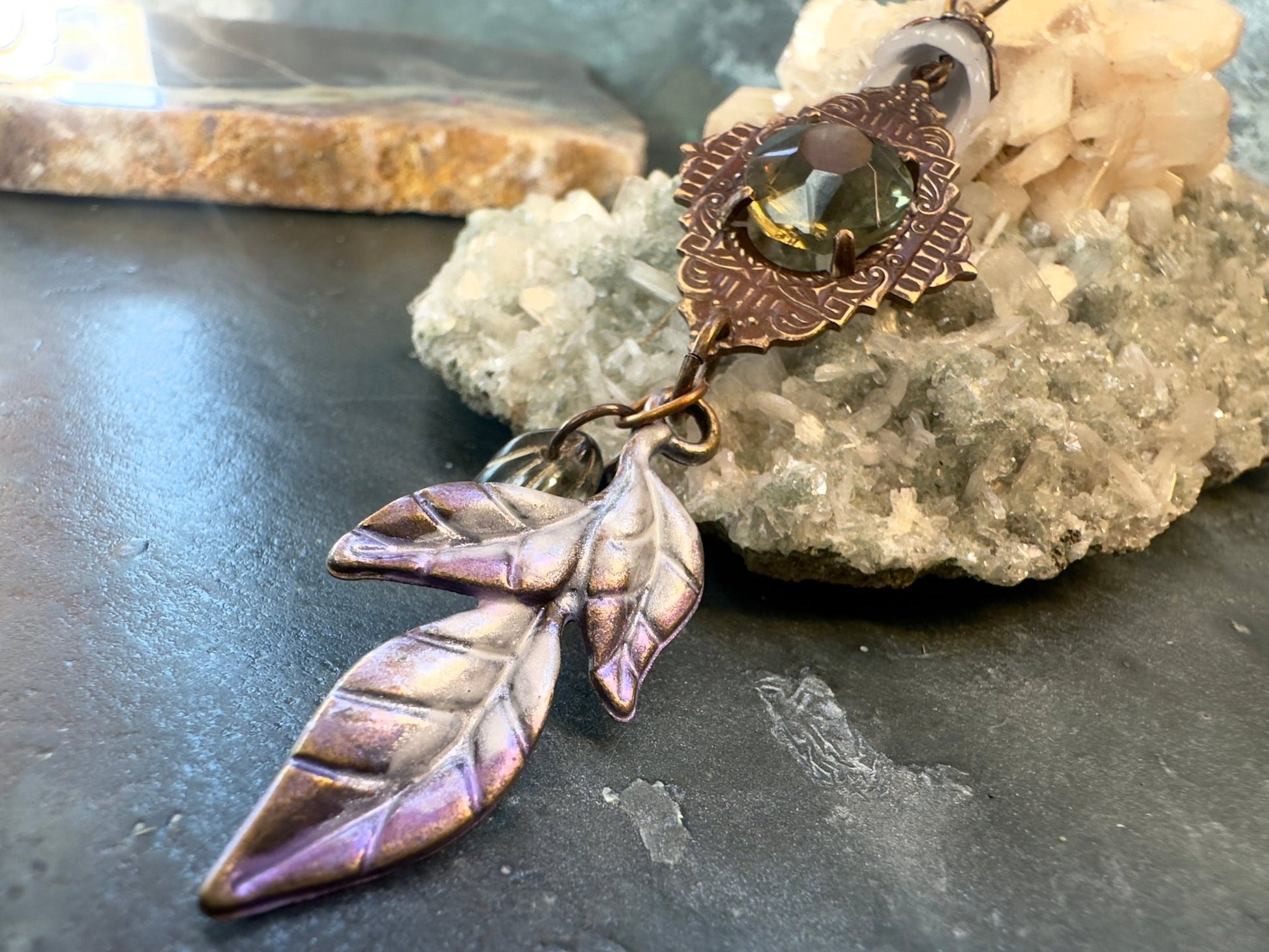 Shadow Petal - Vintage Pendant Kit - Vintaj Idaho Design - 10/22/2025 - Vintaj Live Shop ID