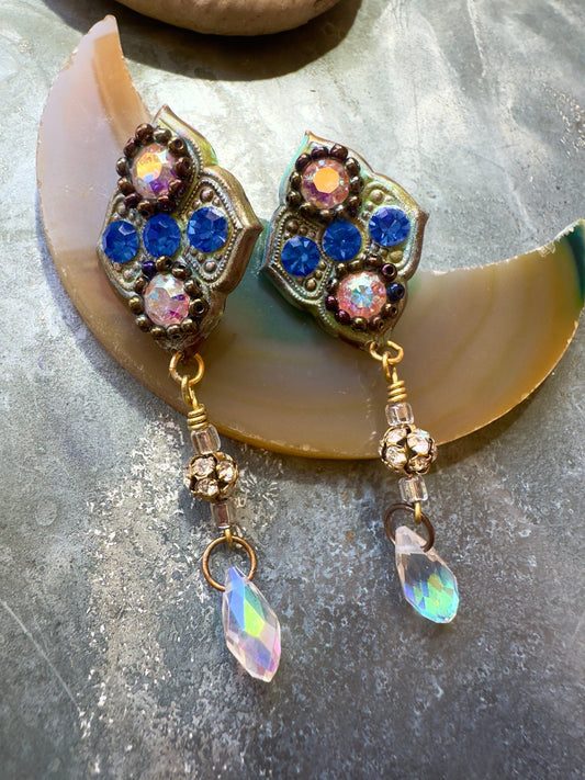 Shimmering Abyss - Earrings Kit - Vintaj Idaho Design - 8/20/2025 - Vintaj Live Shop ID