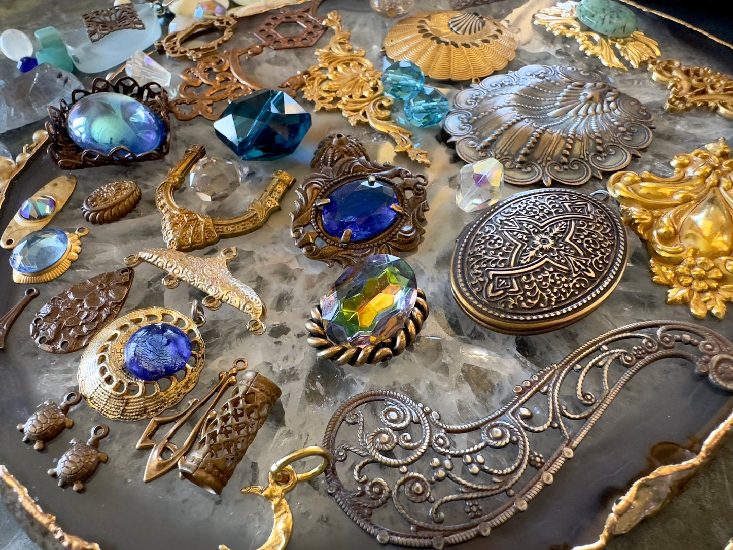 Siren Tide Mini OAK Drop! - One Of A Kind Curated Lot - Vintaj Idaho Design - 8/17/2025 - Vintaj Live Shop ID