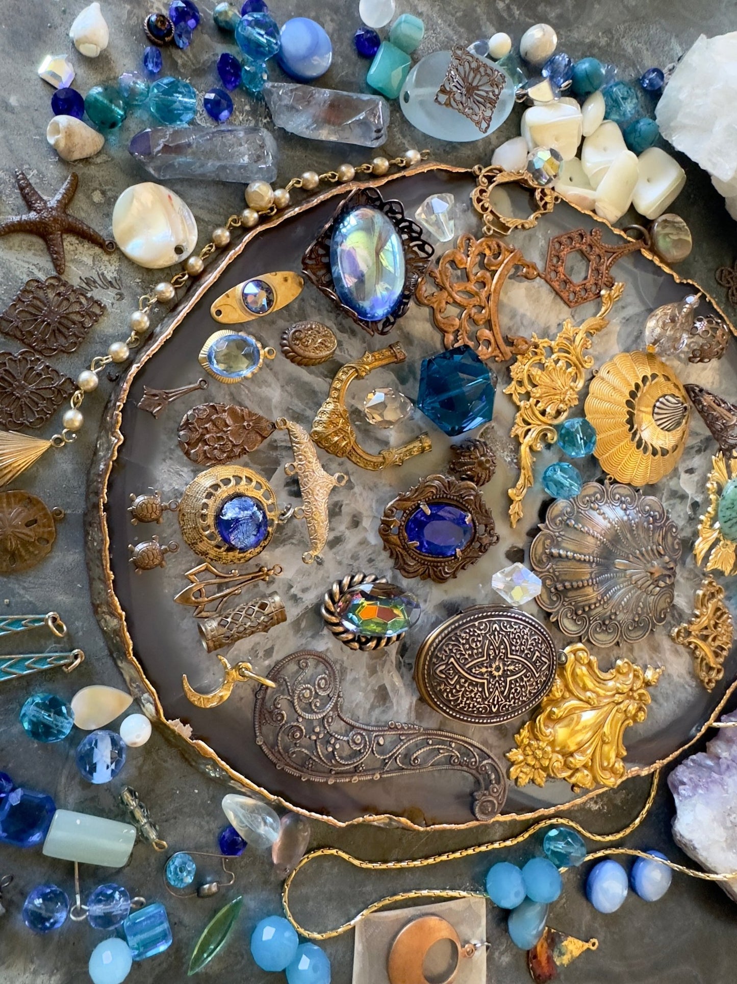 Siren Tide Mini OAK Drop! - One Of A Kind Curated Lot - Vintaj Idaho Design - 8/17/2025 - Vintaj Live Shop ID