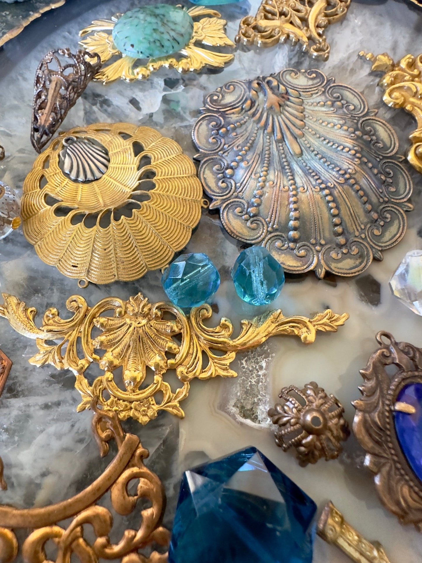 Siren Tide Mini OAK Drop! - One Of A Kind Curated Lot - Vintaj Idaho Design - 8/17/2025 - Vintaj Live Shop ID