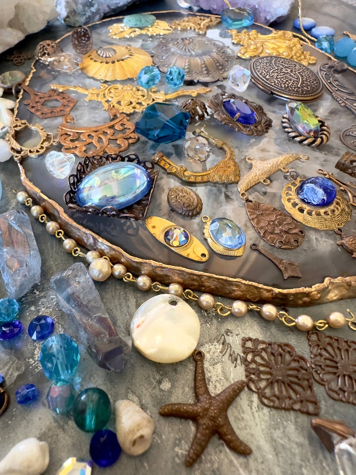 Siren Tide Mini OAK Drop! - One Of A Kind Curated Lot - Vintaj Idaho Design - 8/17/2025 - Vintaj Live Shop ID