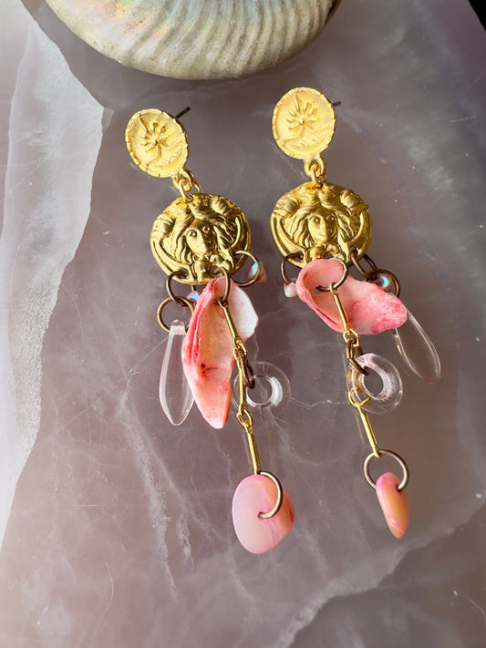 Siren’s Blush - Earrings Kit - Vintaj Idaho Design - 7/23/2025 - Vintaj Live Shop ID